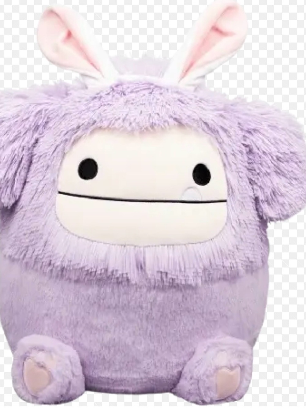 NWT Fuzz a Mallows DILKA the Lavender Bigfoot Squishmallows 16 inch